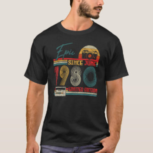 Camiseta Nascer De Junho De 1980 Epic Desde Junho De 1980 4