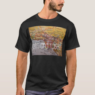 Camiseta nascer de Los Angeles e aumentado
