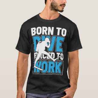 Camiseta Nascer De Mergulhar Legal Camisa-T