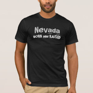 Camiseta NASCER de Nevada e AUMENTADO