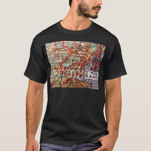 Camiseta Nascer de Newark e aumentado