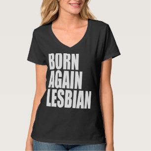 Camiseta Nascer de Orgulho LGBT novamente Suporte ao Arco-Í