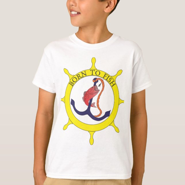 Camiseta Nascer de peixe (Frente)