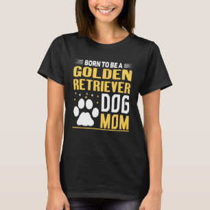 Camiseta Nascer De Ser Um Ouro Retriever Dourado Cachorro M