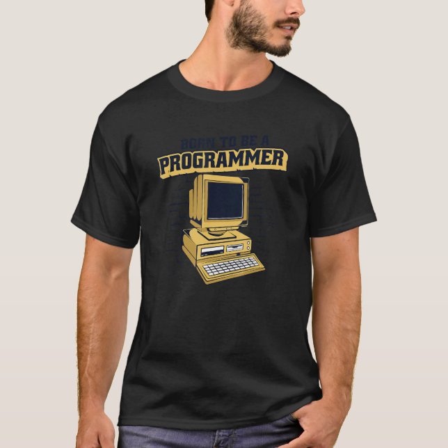 Camiseta Nascer De Ser Um Software De Engenheiro De Codific (Frente)