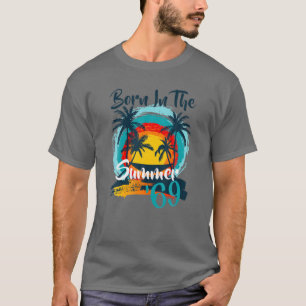 Camiseta Nascer De Vintage No Verão De 1969 - Aniversário
