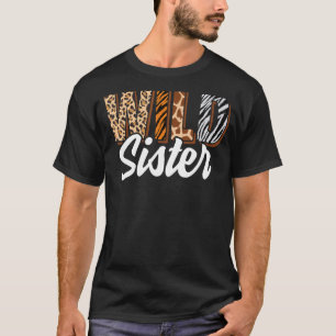 Camiseta Nascer de Zoológico da Irmã Selvagem Dois dias de