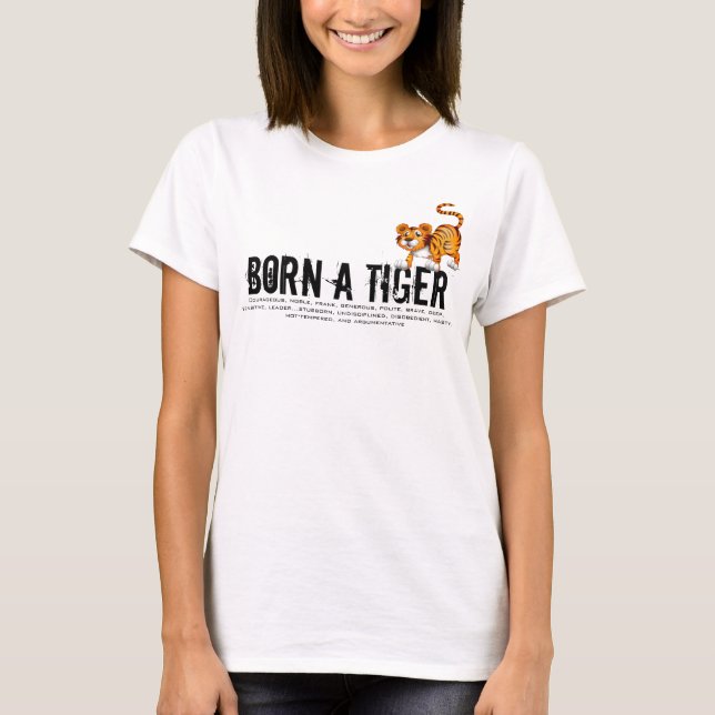 Camiseta Nascer do Ano do Tigre (Frente)