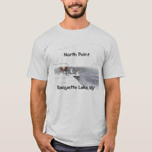 Camiseta nascer do sol (cartão-CHEIO), lago norte