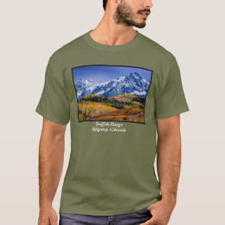 Camiseta Nascer do sol da queda da escala de Sneffels -