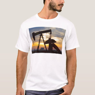 Camiseta Nascer do sol de Jack da bomba de poço de petról