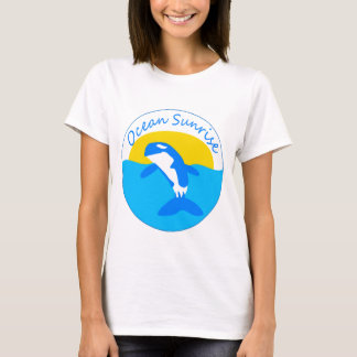 Camiseta Nascer do sol do oceano