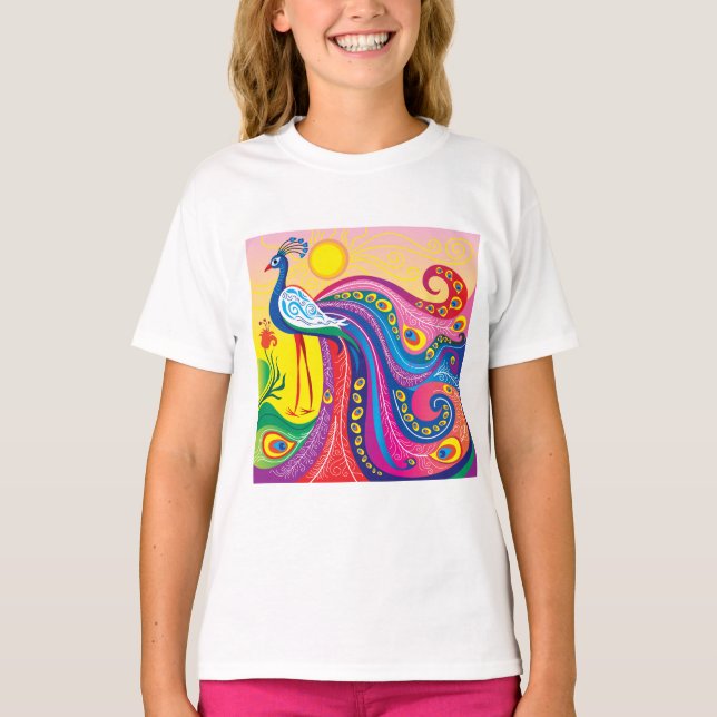Camiseta Nascer do Sol do Pavão (Frente)
