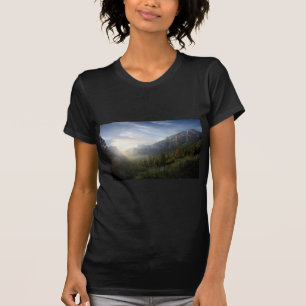 Camiseta Nascer do sol do vale de Yosemite do ponto da