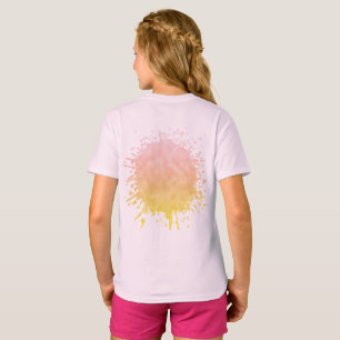 Camiseta Nascer do sol em céus de algodão doce
