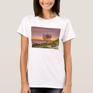 Camiseta Nascer do sol na praia Armação
