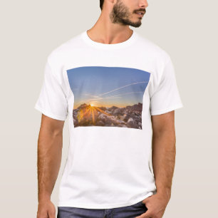 Camiseta Nascer do sol na praia Armação em Florianópolis