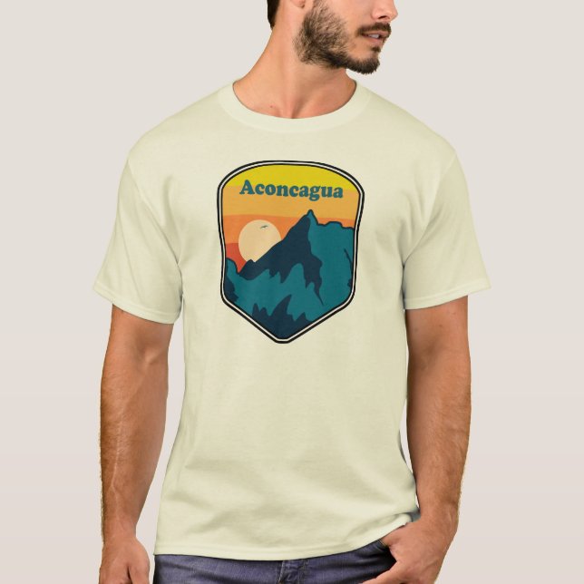 Camiseta Nascer do sol no Aconcagua (Frente)