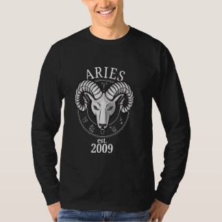 Camiseta Nascer do Zodiac Aries em 2009