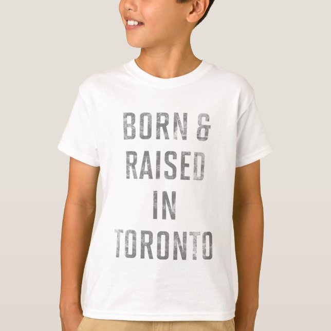 Camiseta Nascer e Levantado em T-Shirt Toronto (Frente)