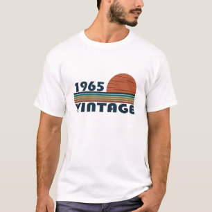 Camiseta Nascer em 1965, 60º presente de aniversário