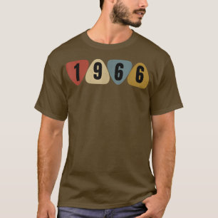Camiseta Nascer Em 1966, Aniversário Da Guitarrista Guitar