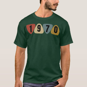 Camiseta Nascer Em 1970, Aniversário Da Guitarrista Guitar