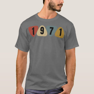 Camiseta Nascer Em 1971, Aniversário Da Guitarrista Guitar