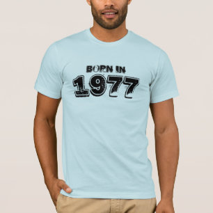Camiseta Nascer Em 1977