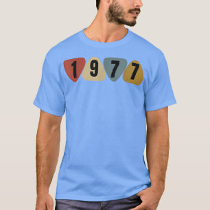 Camiseta Nascer Em 1977, Aniversário Da Guitarrista Guitar