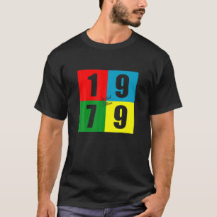 Camiseta Nascer Em 1979 Retro Vintage 43Rd Limited Edition