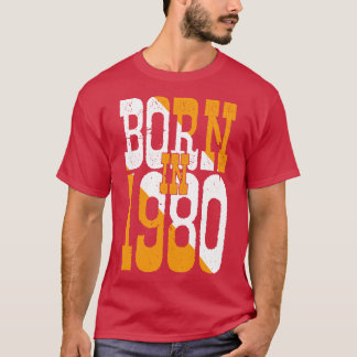 Camiseta Nascer Em 1980