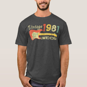 Camiseta Nascer Em 1981-Acustic Electric Bass Music Bi