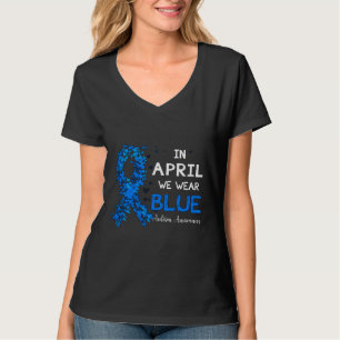 Camiseta Nascer Em Abril, Vestimos A Consciência Do Autismo