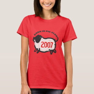 Camiseta Nascer em Bombeiros Chineses Ano Vermelho 2007