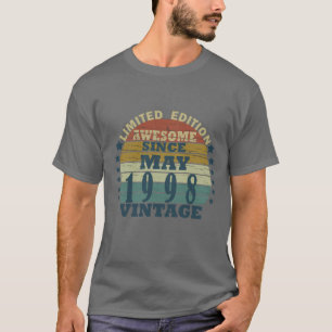 Camiseta Nascer em maio de 1998