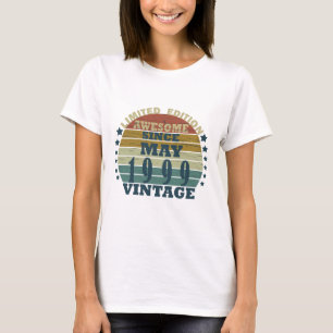 Camiseta Nascer em maio de 1999