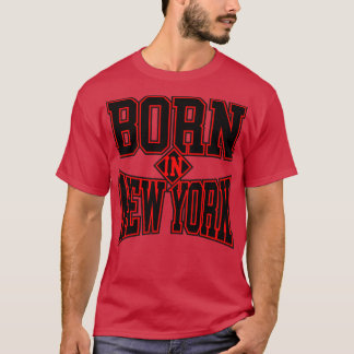 CAMISETA NASCER EM NOVA IORQUE
