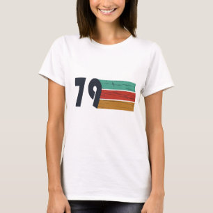 Camiseta Nascer em presente de aniversário de 1979