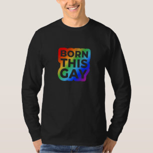 Camiseta Nascer Este Gay Halftone Edition