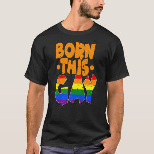 Camiseta Nascer Este Gay Lgbtq