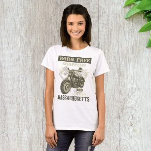 Camiseta Nascer Free Choppers Massachusetts