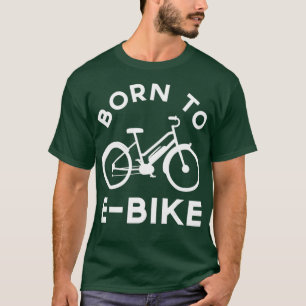 Camiseta Nascer Funny Electric Bike Design para EBike