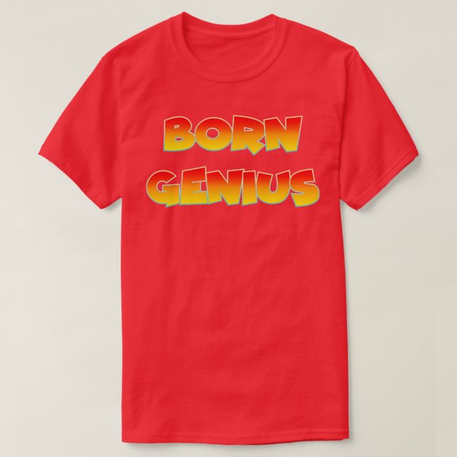 Camiseta Nascer Genius (Frente do Design)
