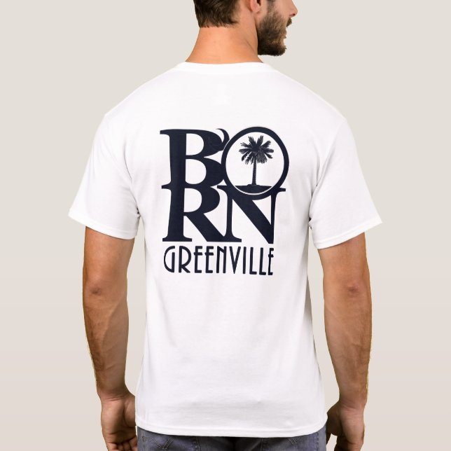 Camiseta NASCER Greenville SC (impressão traseiro) (Verso)