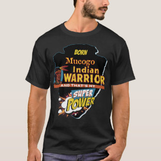 Camiseta Nascer Indígena Mucogo Nativo Americano com Super 