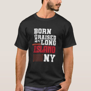 Camiseta Nascer Levantou Long Island NY 4 De Julho Roupa Wo