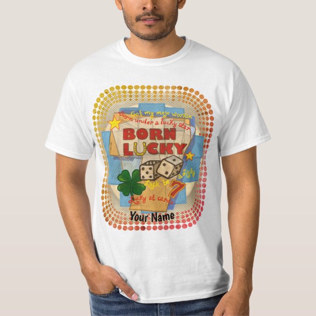 Camiseta Nascer Lucky Poker (Frente)