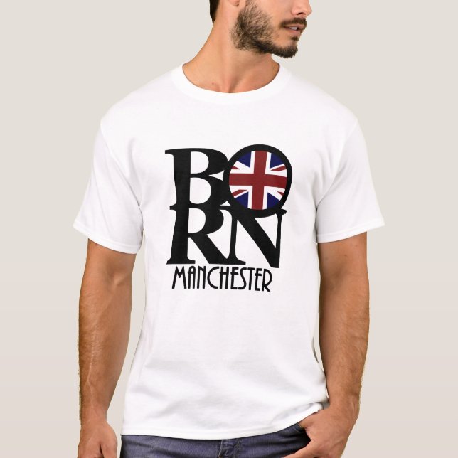 Camiseta NASCER Manchester Inglaterra (Frente)