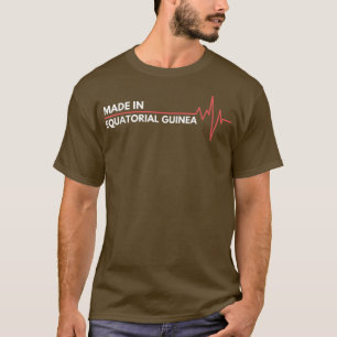 Camiseta Nascer Na Guiné Equatorial África - Pará Africano